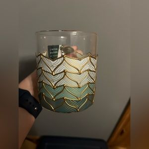 Starbucks 50th anniversary siren tail glass mug